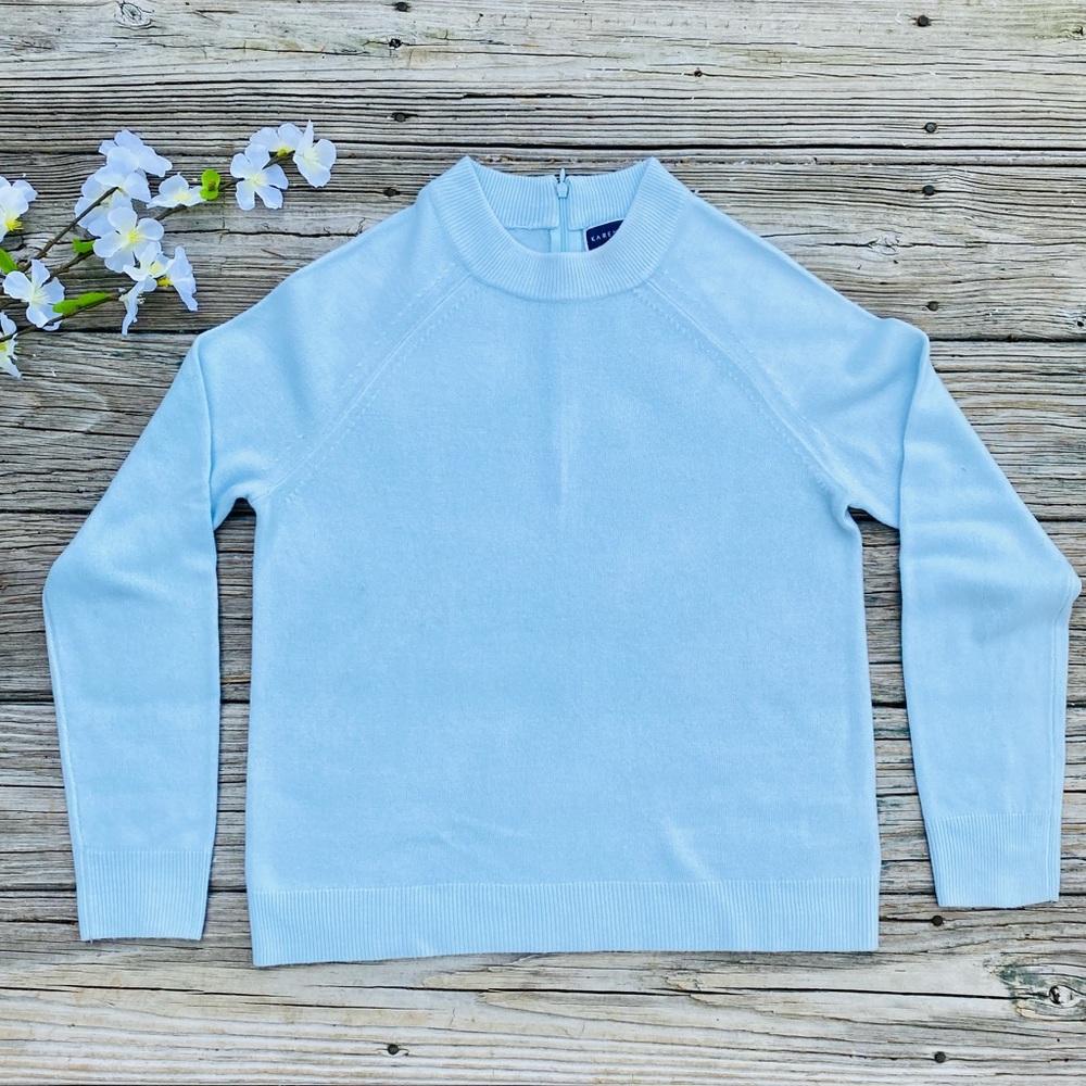 Karen Scott Mock Neck Sweater